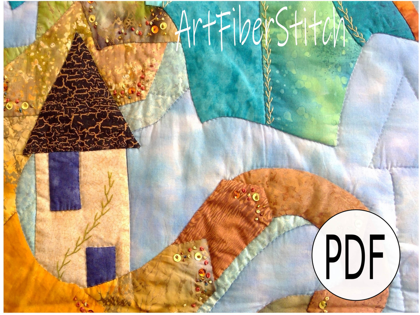 Dragons Keep a dragon PDF applique and quilting pattern Instant download Childs Wall hanging Mini Quilt Hand sewing Embroidery design