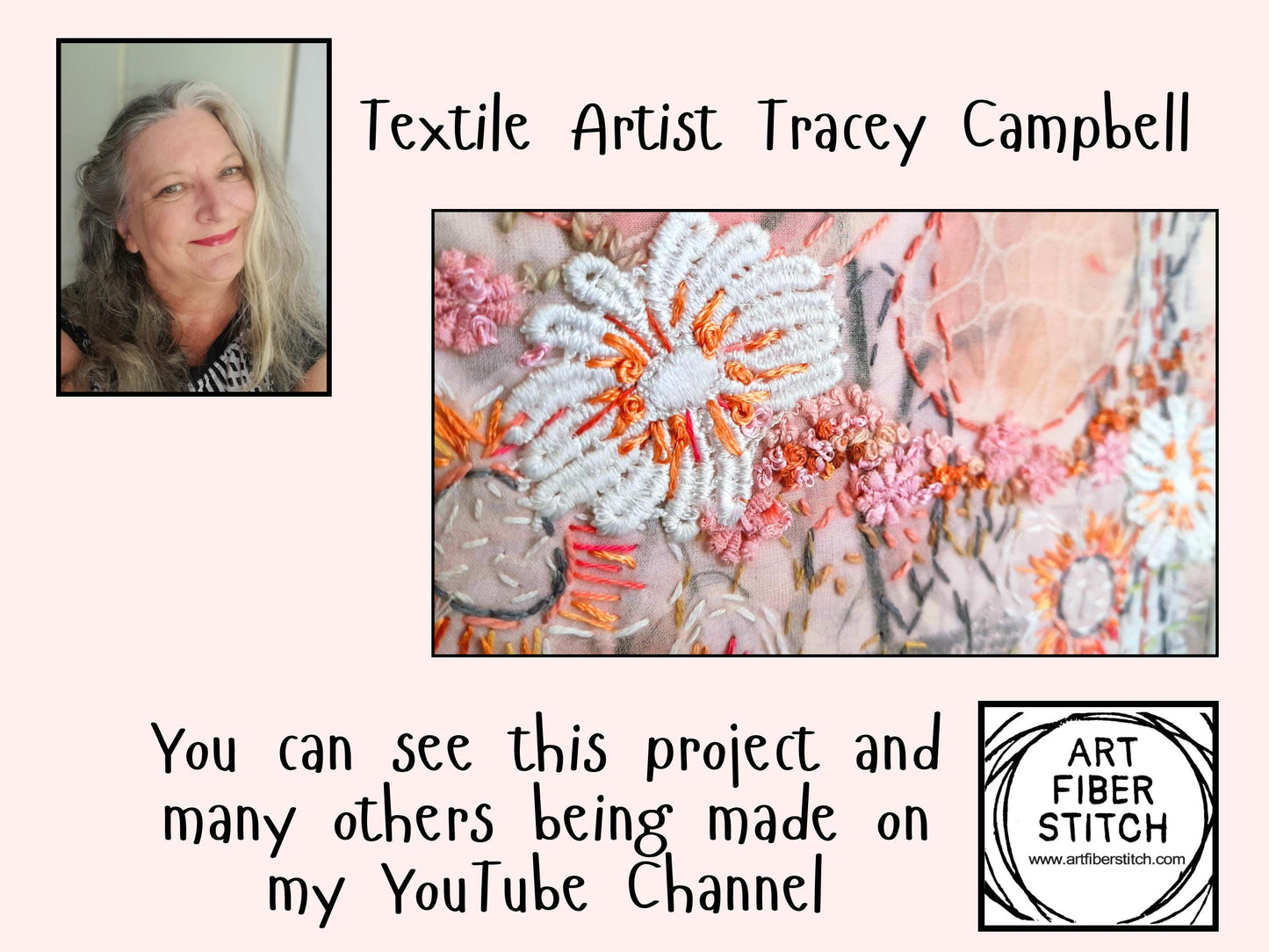 Original Artwork Textile Art Fabric Art Slow Stitch Embroidery Finished Picture Ideal creative gift called “Pastel Shadows”