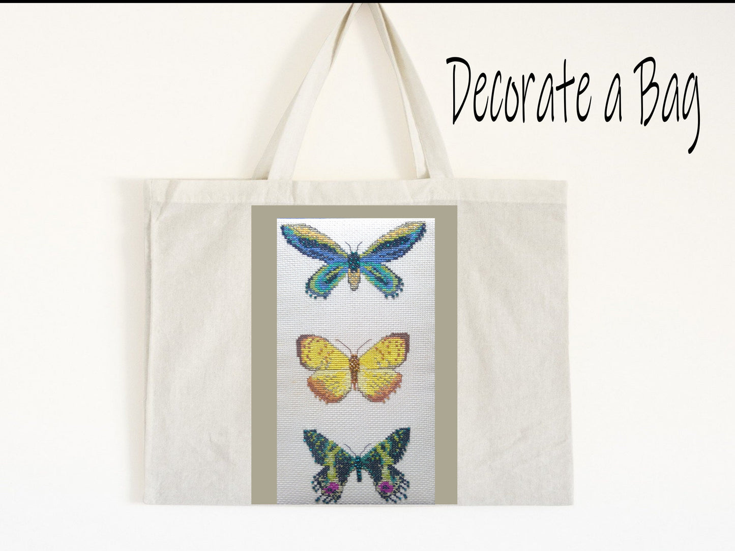 Royal Assyrian Cross Stitch Pattern PDF, X Stitch pattern Instant Download, Insect embroidery tutorial, Embellished x-stitch sampler PDF