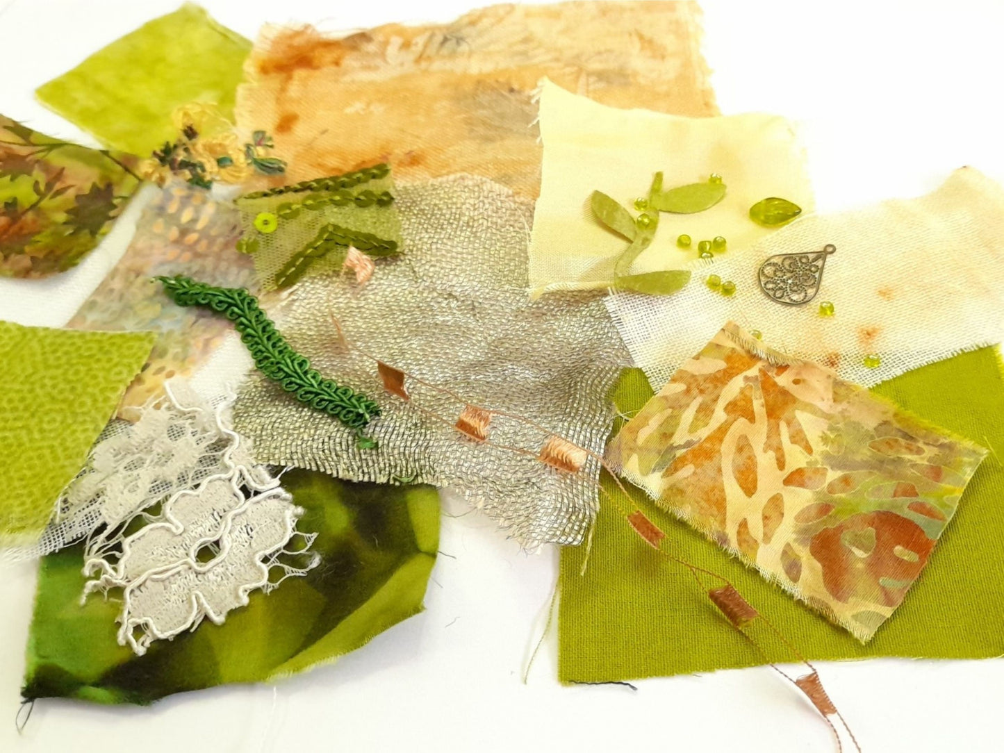 Green Inspiration Fabric Scrap Pack