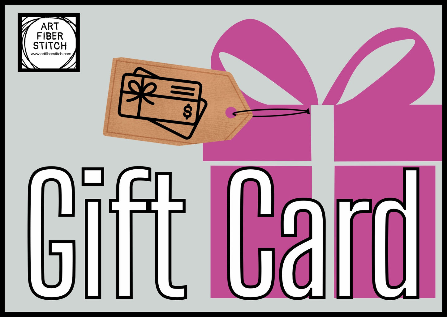 Art Fiber Stitch Gift Cards